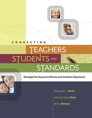 Cover of: Connecting teachers, students, and standards by Deborah L. Voltz