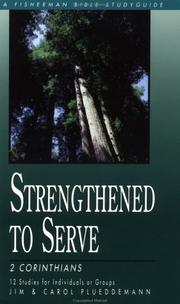 Cover of: Strengthened to Serve: 2 Corinthians (Bible Study Guides)