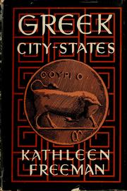 Cover of: Greek city-states. by Kathleen Freeman