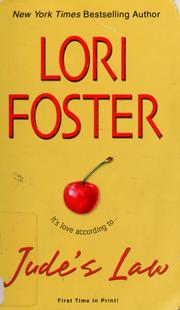 Cover of: Jude's law by Lori Foster.