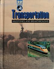 Cover of: Transportation milestones and breakthroughs