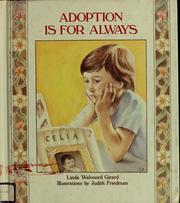 Cover of: Adoption is for always by Linda Walvoord Girard