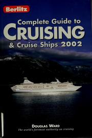 Cover of: Berlitz Complete Guide to Cruising and Cruise Ships 2002 (Berlitz Complete Guide to Cruising and Cruise Ships, 2002)