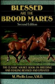 Cover of: Blessed are the brood mares