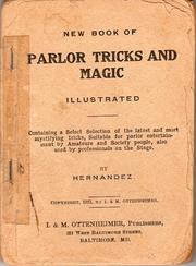 New book of parlor tricks and magic illustrated by Hernandez.
