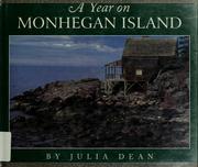Cover of: A year on Monhegan Island by Julia Dean