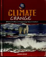 Cover of: Climate change