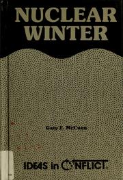 Cover of: Nuclear winter by Gary E. McCuen