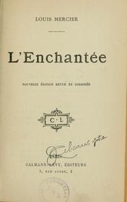Cover of: L'enchantée