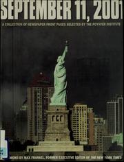 Cover of: September 11, 2001