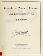 Cover of: From Rhein-Hessen to Chicago by Fran Loeb Luebke