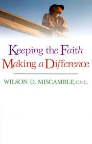 Cover of: Keeping the Faith, Making a Difference