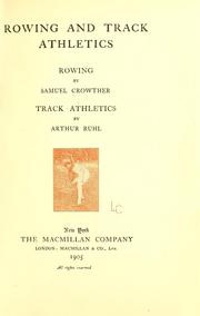 Cover of: Rowing and Track athletics