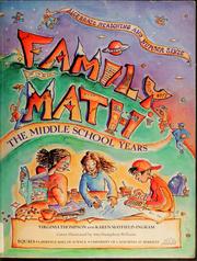 Cover of: Family math, the middle school years