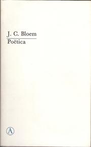 Cover of: Poëtica