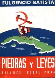 Cover of: Piedras y leyes by Fulgencio Batista y Zaldívar