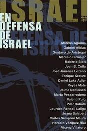 Cover of: EN DEFENSA DE ISRAEL by 