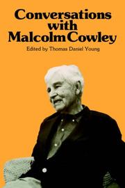 Conversations with Malcolm Cowley by Malcolm Cowley