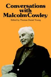 Cover of: Conversations with Malcolm Cowley by Malcolm Cowley