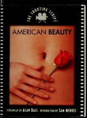 Cover of: American beauty: the shooting script
