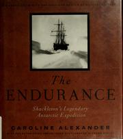 Cover of: The Endurance: Shackleton's legendary Antarctic expedition