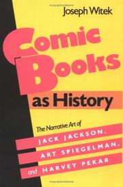 Cover of: Comic Books As History by Joseph Witek