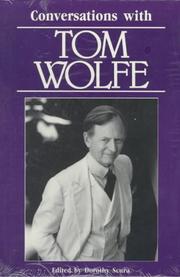 Cover of: Conversations with Tom Wolfe
