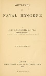 Cover of: Outlines of naval hygiene