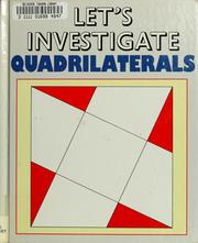 Cover of: Quadrilaterals by Marion Smoothey