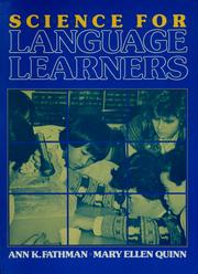 Cover of: Science for language learners by Ann K. Fathman