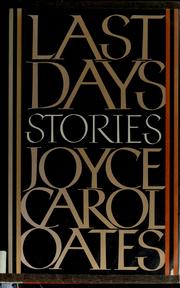 Cover of: Last days: stories