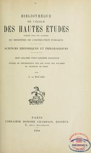 Études de diplomatique sur les actes des notaires du Chàtelet de Paris by Alain de Boüard