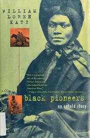 Cover of: Black pioneers: an untold story