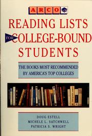 Cover of: Reading lists for college-bound students by Doug Estell