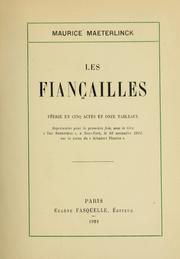 Cover of: Les fiançailles