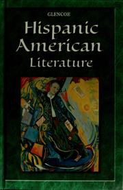 Cover of: Hispanic American literature | Glencoe/McGraw-Hill