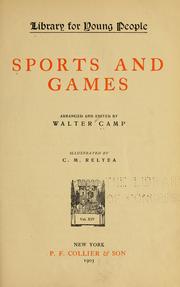 Cover of: Sports and games