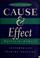 Cover of: Cause & effect