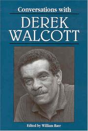 Cover of: Conversations with Derek Walcott by Derek Walcott