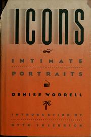 Cover of: Icons by Denise Worrell