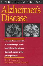 Cover of: Understanding Alzheimer's disease by Neal R. Cutler