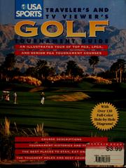 Cover of: USA sports traveler's and TV viewer's golf tournament guide