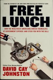 Cover of: Free lunch | David C. Johnston