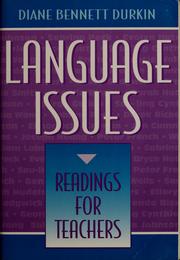 Cover of: Language issues by Diane Bennett Durkin