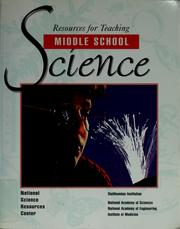 Cover of: Resources for teaching middle school science by National Science Resources Center (U.S.).