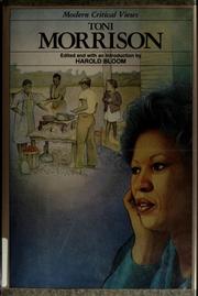 Cover of: Toni Morrison by Harold Bloom