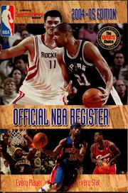 Cover of: Official NBA register