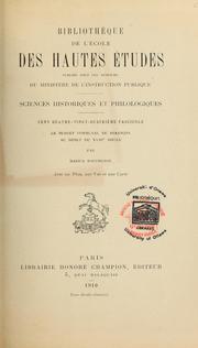 Le budget communal de Besançon au début du XVIIIe siècle by Marius Pouchenot