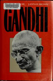 Cover of: Gandhi by Brown, Judith M.