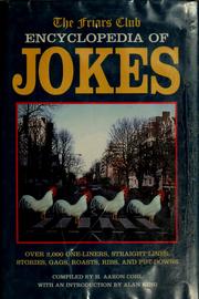 Cover of: Friars Club encyclopedia of jokes
